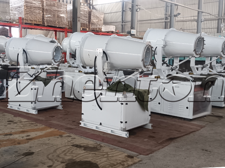 dust removal fog cannon machine