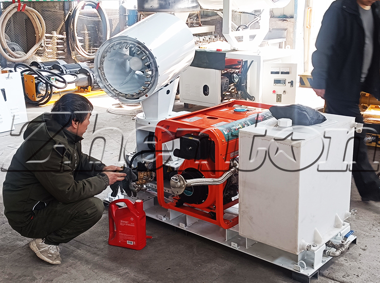 Fog Cannon Machine: Transforming Sewage Plant Evaporation