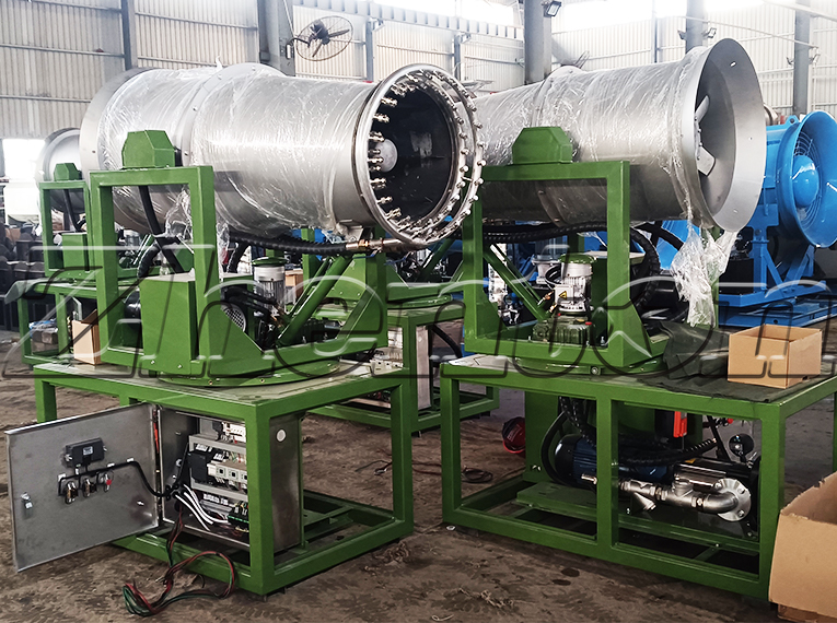 How Fog Cannon Machines Are Revolutionizing Dust Control on Construction Sites