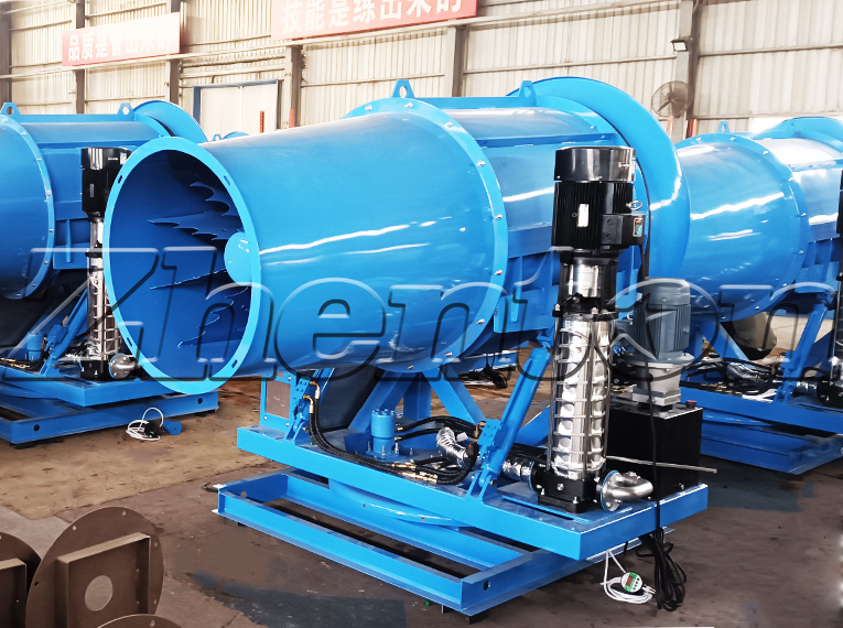 How Fog Cannon Machines Are Revolutionizing Dust Control on Construction Sites