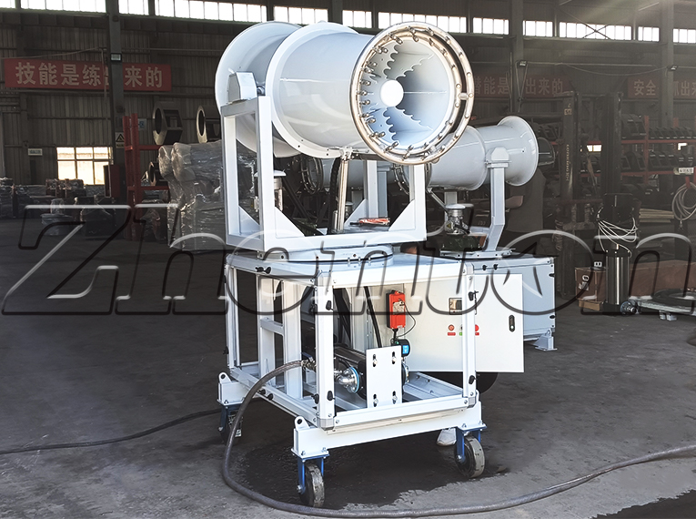 How Many Nozzles Should be Selected for a Mist Cannon Machine?