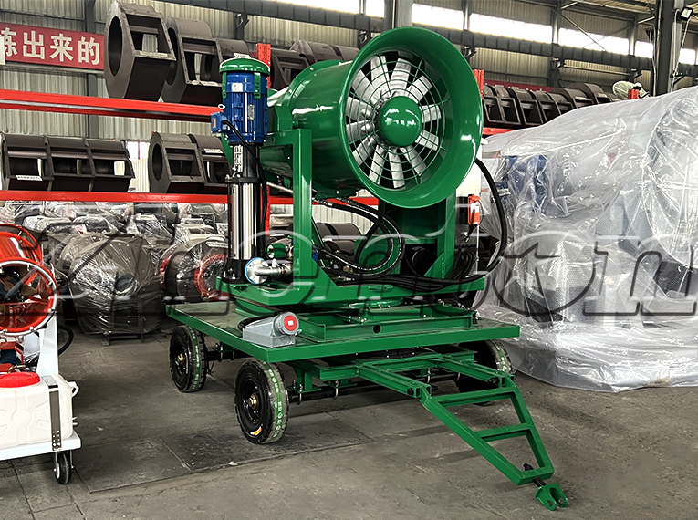 Which is More Suitable for Agricultural Use: Dust Fog Cannon or Air-Assisted Fog Cannon?