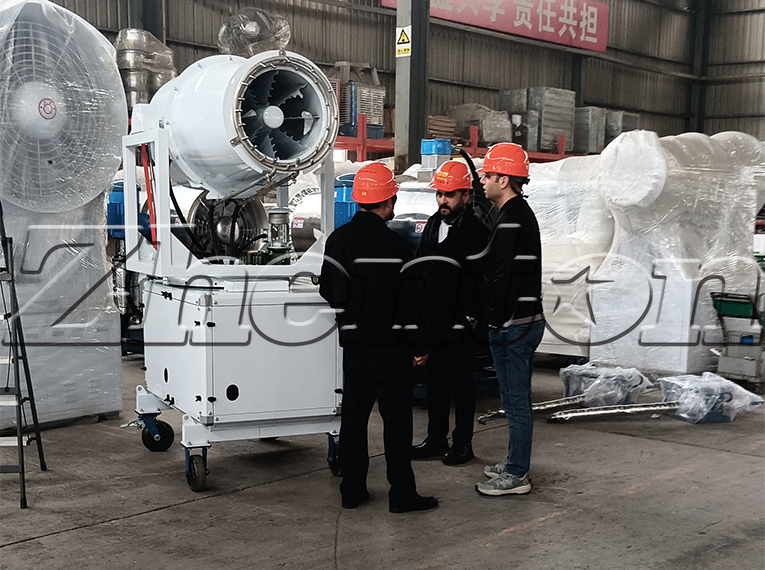 Turkish Mine Client’s Fog Cannon Machine Check