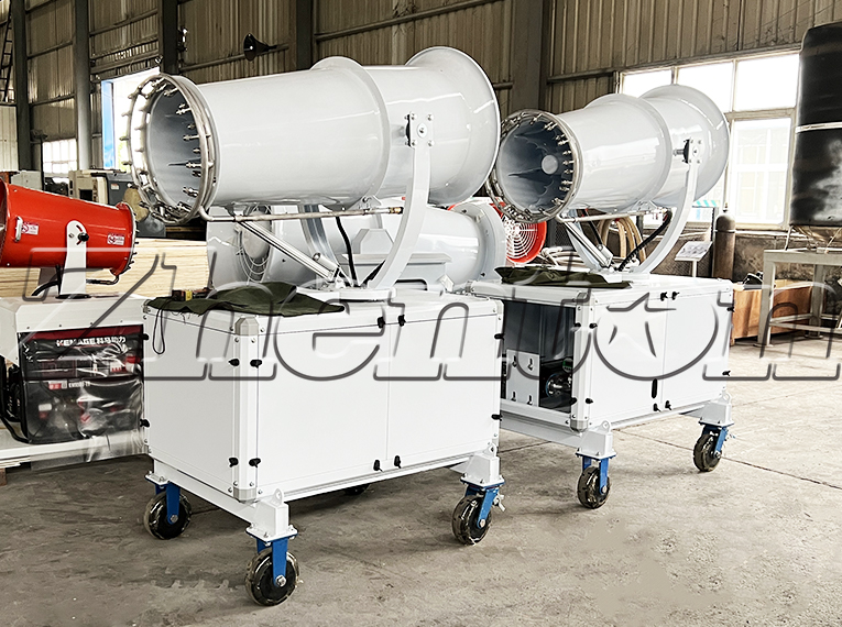 Is there a fully automatic 80-meter dust suppression mist cannon? Is there a fully automatic 80-meter dust suppression mist cannon?