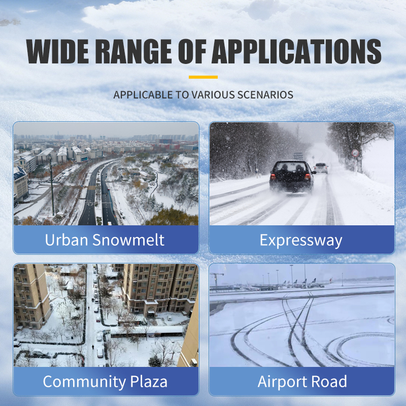 Manufacturer Industrial 50m Mist Cannon Machine with Winter Snowmelt