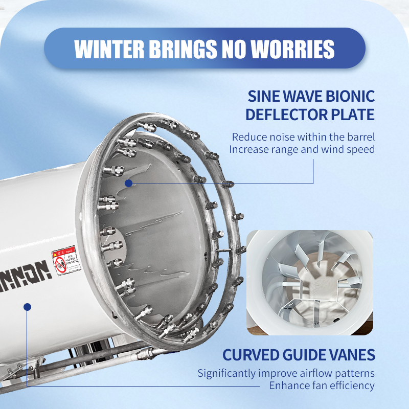 Supplier Vehicle-Mounted Fog Cannon Machine for Greenhouse Snow