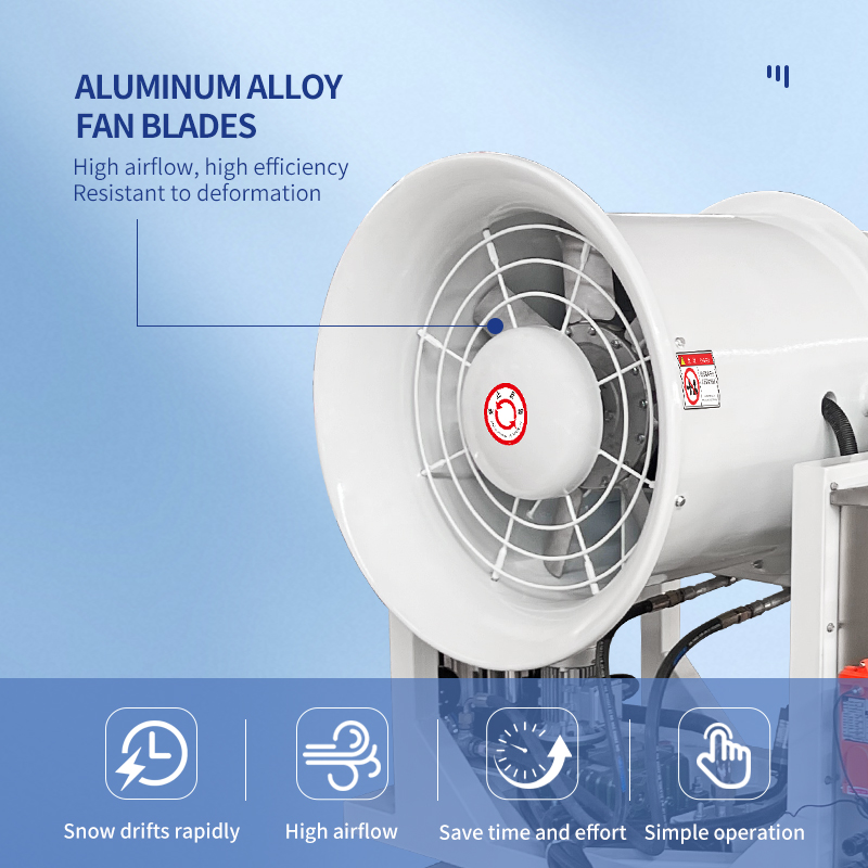 Supplier Vehicle-Mounted Fog Cannon Machine for Greenhouse Snow