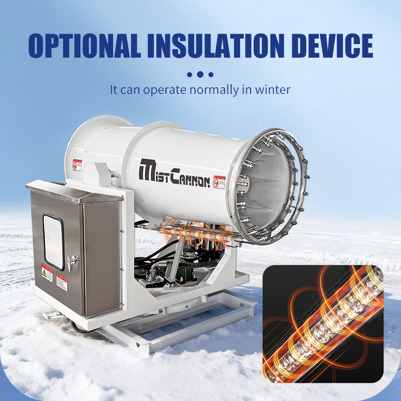 Supplier Vehicle-Mounted Fog Cannon Machine for Greenhouse Snow