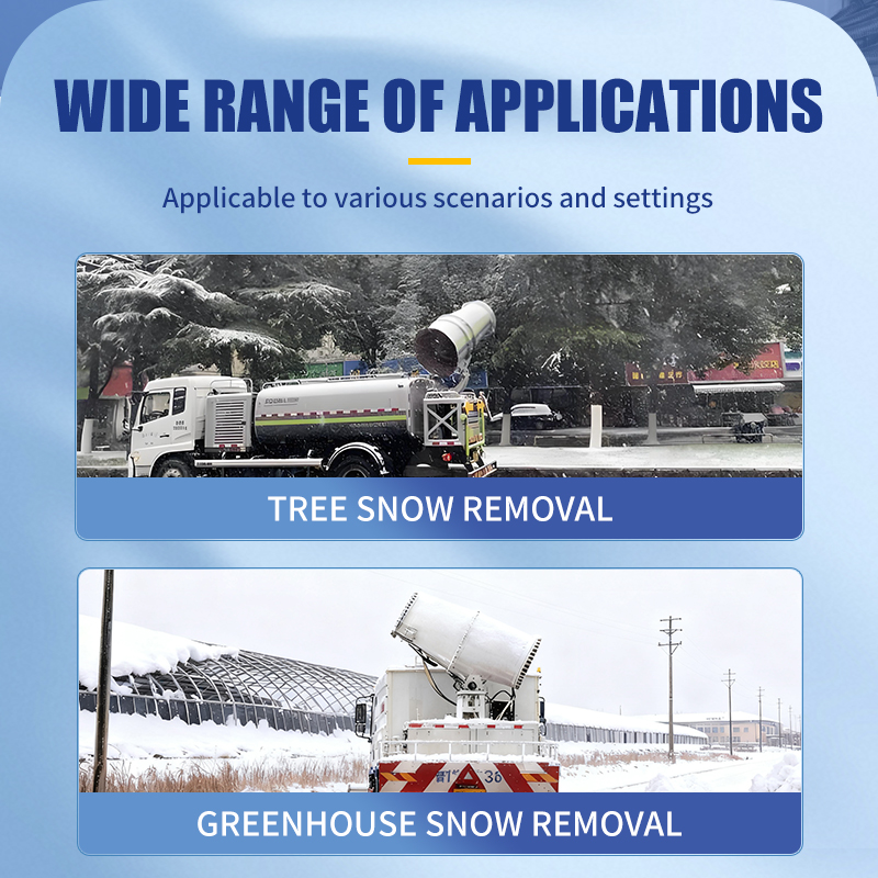 Supplier Vehicle-Mounted Fog Cannon Machine for Greenhouse Snow