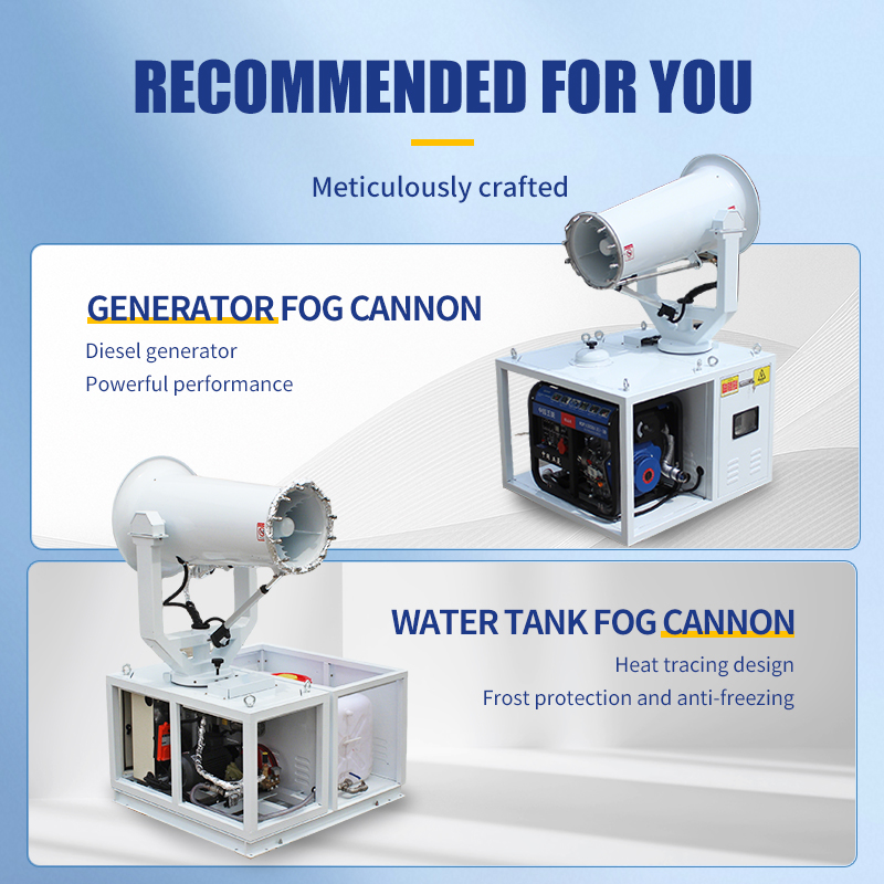 Supplier Vehicle-Mounted Fog Cannon Machine for Greenhouse Snow