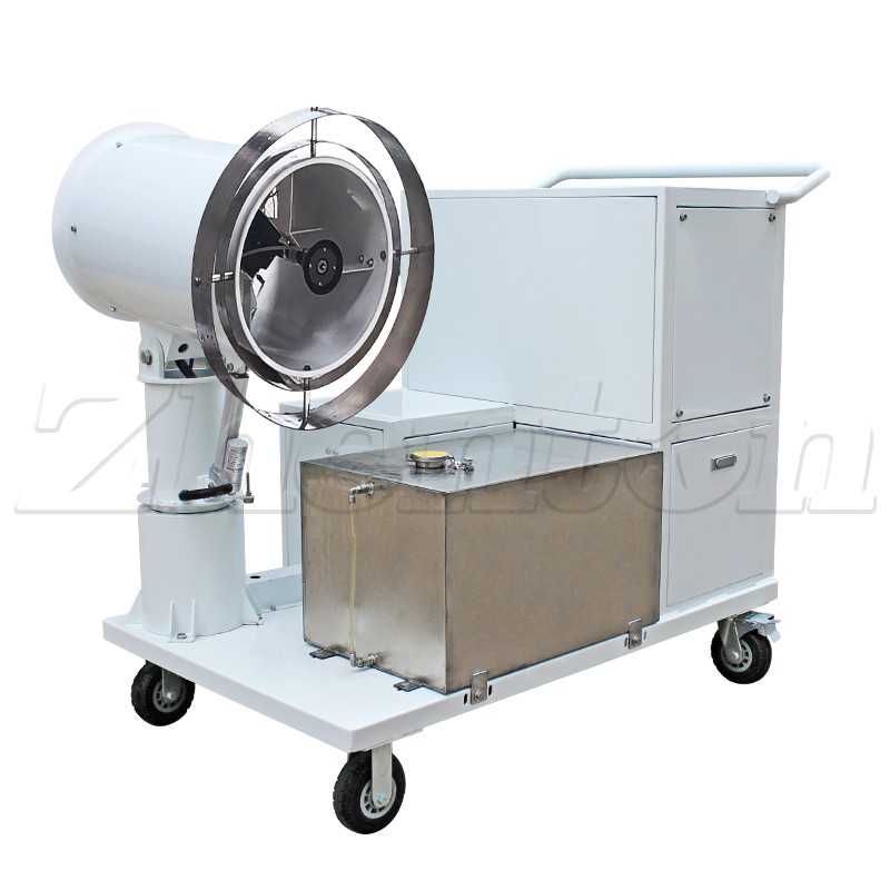 Zhenton Manufacturer 20m Ultra-Low Volume Water Mist Cannon Dust Suppression System for Sale