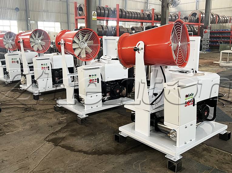 Fog Cannon Dust Suppression System for Football Fields in Mexico